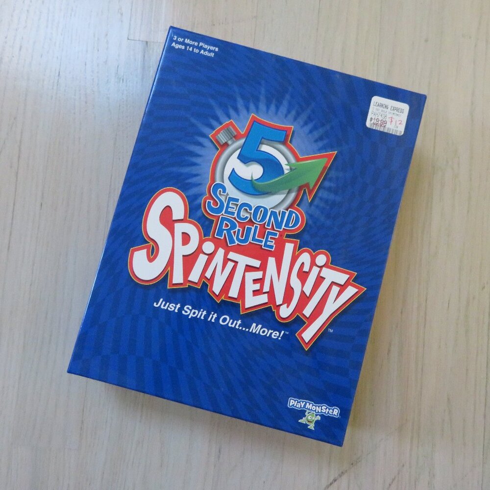 5 Second Rule - Spintensity Board Game